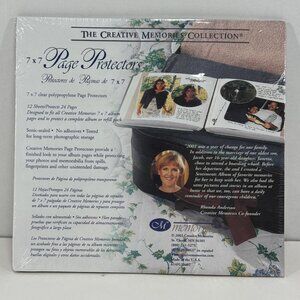 Creative Memories 7x7 Page Protectors Scrapbook Album 12 Pack